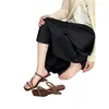 Sandalias Gruesas de Tacón Alto Estilo Francés para Mujer, Adecuadas para Uso al Aire Libre en Verano 2026, Modelo Nuevo Cómodo que Combina Bien con Vestidos, Añadiendo un Look Impresionante y Elegante