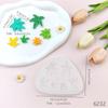 Molde de silicona para moldear hojas, bricolaje, con relieve de hojas, pegamento, resina, arcilla, molde plegable para hornear pasteles, decoración