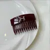 Peine H Invertido de Moda Coreana para Mujer 2025 Nuevo Estilo Flequillo Frontal y Parte Trasera de la Cabeza Peine para Peinar el Cabello Accesorio para el Cabello
