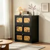 Cômoda Retrô de Madeira Maciça, Armário Modular Xiangyunsha, Rack para Sala de Estar, Armário de Armazenamento de Cabeceira, Caixa de Armazenamento Estilo Chinês Novo