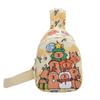 Nueva Bolsa Infantil de Dibujos Animados para Niños y Niñas Lindo Monedero de Capibara Bolsa Cruzada Casual para Exterior Bolsa Pequeña de Pecho