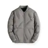 Nova Jaqueta de Penas de Inverno Casaco Masculino Roupas de Baseball Engrossadas Simples Casuais Masculinas Quentes Soltas Jaqueta Casaco