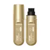 Vipabc Tubo Dorado Pequeño Polipéptido Lápiz para Cabello Peine Doble Coloración para Cubrir Canas Color Natural Temporal de Larga Duración Palo para el Cabello