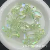 Acrílico Colorido Banhado a UV Borboleta Grande Tridimensional com Furo Traseiro DIY Artesanal Enfeite para Pendurar no Carro Material Brilhante