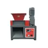Triturador de Metal para Resíduos Triturador de Metal de Eixo Duplo Vidro Aço Pás de Vento Tanque de Gás Cilindro de Oxigênio Equipamento de Trituração