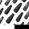 Navidad Europea y Americana Transfronteriza Más Vendido Kit de Manicura de 24 Piezas Sencillo y Moderno Patrón de Copo de Nieve Esmalte de Uñas de Larga Duración Venta al por Mayor