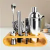 Conjunto de 10 Copos para Chicktail Pinno Transfronteiriço Aço Inoxidável Coqueteira de Cocktail Conjunto Completo para Bar Cocktail Chick Cup