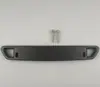 Moldura de placa de carro para modificação padrão de fibra de carbono porta-fotos decoração suporte de placa de licença moldura de placa de licença em relevo de fibra de carbono