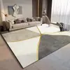 Alfombra de Cachemira Sintética, Estilo Minimalista Moderno para Mesa de Café de Sofá, Felpa para Mesita de Noche de Dormitorio, Alfombra Completa para Piso de Sala de Estar Resistente a Manchas