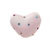Estilo coreano color pequeño fresco con algodón perlado de diamante amor DIY zapatos y calcetines hechos a mano broche accesorios de ropa accesorios