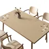Nuevo Estilo Mantel Impermeable y a Prueba de Aceite, Protector de Mesa de Cuero Lavable, Mantel para Mesa de Café y Escritorio, Mantel Resistente a Manchas y al Desgaste, Mantel