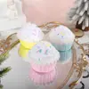 Serie de Donas Navideñas Colgante de Pastel Pequeño de Helado Navideño Decoraciones para Árbol de Navidad Regalos de Navidad