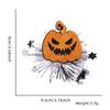 Grampo de Cabelo para Festa de Halloween da Amazon Headwear Adultos Crianças Festival dos Fantasmas Abóbora Fantasma Grampo Lateral de Rede para Cabelo