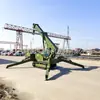 Venta Directa de Grúa Araña Pequeña de 1-16 Toneladas, Grúa Pequeña de Ingeniería sobre Orugas, Doble Propósito Petróleo-Eléctrico, Control Remoto, Grúa Araña Pequeña