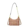 2026 Nuevo Bolso Hobo Laurela con Logo C Moda Vintage Versátil de Hombro Cruzado Debajo del Brazo Bolso de Mano para Mujer