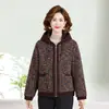 Abrigo Grueso y Cálido de Moda y Estilo para Mujer de Mediana Edad y Mayor, Rejuvenecedor y Adelgazante, Tallas Grandes, Ropa Exterior Versátil