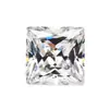 Moissanita Corte Princesa Blanco Forma Especial Fabricante Venta Directa Cuadrado Moissanita Piedra Suelta Venta al por Mayor Piedras a Juego