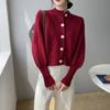 Cárdigan de Punto Jiawei para Abrigo de Otoño, Estilo Retro Sexy de Hong Kong, Combinación de Otoño para Mostrar Altura B8089