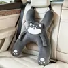 Reposacabezas para coche infantil transfronterizo, almohada cervical para coche, ayuda para dormir de dibujos animados para niños en viajes en coche, cinturón de seguridad para coche para prevenir la estrangulación del cuello