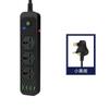 Enchufe inteligente estándar británico de línea larga transfronterizo Enchufe estándar americano nuevo Zócalo USB Enchufe de placa con posición porosa Enchufe para comercio exterior Venta al por mayor