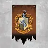 Bandera Transfronteriza de Harry Potter Decoración de Anime Bandera Colgante del Colegio Hogwarts Impresión Digital Bandera de Gryffindor