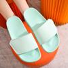 Pantuflas de Velcro Estampadas Personalizadas con Patrón de Logo Texto Pantuflas Antideslizantes de Interior Verano para Hombres y Mujeres Calzado Exterior Pantuflas de PVC