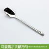 Cuchara pequeña de acero inoxidable, cuchara para café, cuchara para postre, cuchara para condimentos, cuchara para helado, cuchara pequeña creativa y linda, cuchara para mezclar