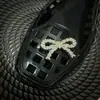 Acessórios de Flor de Sapato de Cristal Resistentes Estilo Coreano com Lantejoulas Bordadas, Franjas de Cristal Exquisite de Estilo Leve de Luxo