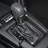 Adecuado para Subaru Forester 13-18, pegatinas decorativas de fibra de carbono para panel de engranajes, accesorios de modificación interior del automóvil