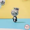 Aifulu Temporada de Graduación Conmemorativo Niña y Niño Cuentas Plata de Ley S925 Accesorios de Joyería DIY Conjunto de Cuentas Sueltas Combinación