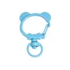 Chaveiro de Liga de Panda com Fivela de Mola Corrente para Celular Acessórios para Joias DIY Chaveiro de Contas Acessórios de Pingente Atacado