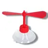 Casco de Motocicleta Eléctrica Ventosa Casco Sombrero de Libélula de Bambú Hélice Linda Casco para Llevar Ventilador Decorativo