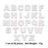 Parches bordados de letras y números con lentejuelas blancas más vendidos transfronterizos, adhesivo termofusible para decoración de ropa, sombreros y embalaje