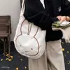 Bolso versátil de gran capacidad para mujer, lindo bolso de mano de peluche de conejo, estilo casual nuevo, bolso de hombro para ir al trabajo para otoño de 2026