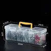Caja de Herramientas de Ferretería Multifuncional para el Hogar, Caja Portátil para Almacenamiento de Herramientas, Llave, Tornillo, Accesorios, Caja para Separar y Organizar Piezas