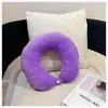 Almohada en Forma de U, Almohada de Viaje para el Cuello, Almohada para la Columna Cervical, Almohada en Forma de U para Avión, Almohada para la Cabeza para Siestas, Cojín Facial, Logo Personalizable
