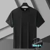 Marca Tendência Transfronteiriça Solta Tamanho Grande Manga Curta Moda Casual Secagem Rápida Estampada Camiseta Malha de Gelo Camiseta Masculina Verão Atacado
