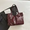 Bolsa Grande da Moda Tendência 2026 Novo Estilo Estilo Coreano Bolsa de Ombro Cor Sólida Grande Capacidade Bolsa de Ombro para Trabalho e Dia a Dia Bolsa Tote