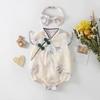Cheongsam de Bebê Envoltório Roupas de Peido Verão Fino Estilo Chinês Roupa de Uma Peça Vestido de Princesa Lua Cheia do Bebê Cem Dias de Idade