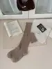 Meias de cano alto estilo balé Miu para primavera e outono, com costura dupla, para usar por fora, emagrecedoras estilo JK, com bordas franzidas, adequadas para botas, meias longas empilhadas