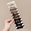 Cuerda Negra Simple para el Cabello, Gama Alta, Goma Elástica de Alta Elasticidad, Goma para el Cabello, Sin Marca, Sin Daño al Cabello, Goma para el Cabello, Accesorio Versátil para el Cabello para la Vida Diaria de las Mujeres