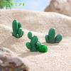 Micropaisaje, simulación creativa, cactus del desierto, paisajismo carnoso, decoraciones de bricolaje, accesorios, bolsa ciega, mini adornos pequeños.