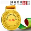 Medalla de Metal Galvanizado de Guangdong Medalla de la Competición Deportiva Nacional Fábrica Listado al por Mayor Medalla en Stock Maratón
