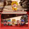 Em estoque e entrega rápida auspicioso Yunmeng pequena fera caixa surpresa surpresa criativa fofa resina artesanato fofo pequeno fofo grão presente