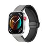 Adequado para Huawei Watch Padrão Cavalo Maluco Fit3 Adesivo de Silicone Couro Genuíno Fivela Dobrável Magnética Pulseira de Relógio Fit4Pro Negócios