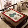 Esterilla de Té de Estilo Chino Inspirada en el Zen para una Persona, Alfombrilla Absorbente de Agua y Drenante de Tierra de Diatomeas, Resistente al Calor, Resistente a la Suciedad, Esterilla Seca para Preparar Té, Posavasos, Alfombrilla para Juego de Té