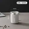 Caneca de aço inoxidável 304 xícara de café xícara de água xícara para mulher trabalhadora de escritório xícara para leite em pó cereal com bolhas