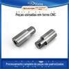 Pino de posicionamento de pino de diamante personalizado pino de degrau pino de degrau rosca interna pino cilíndrico fixador processamento em torno CNC
