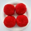 En stock 5cm cachemira bola de pelo grande diy hecho a mano lana haz de mano bola de mirto bola grande de felpa accesorios para juguetes de mascotas