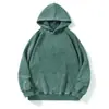 Sudadera con capucha pesada estilo retro americano lavado y desgastado de 350G, nueva sudadera con capucha versátil de moda de corte holgado, unisex